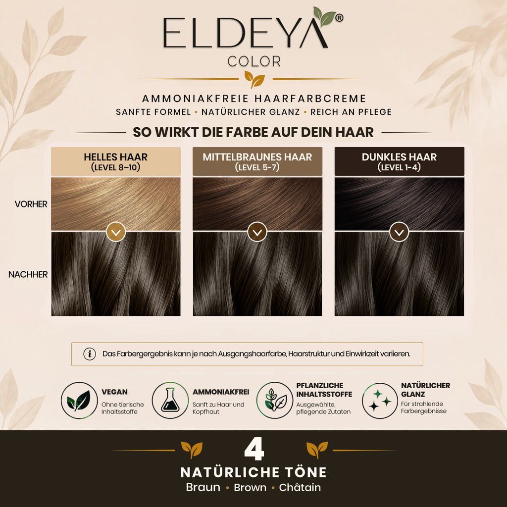 ELDEYA Coloration 4 Châtain