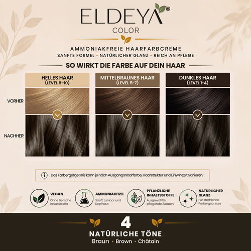 ELDEYA Coloration 4 Châtain